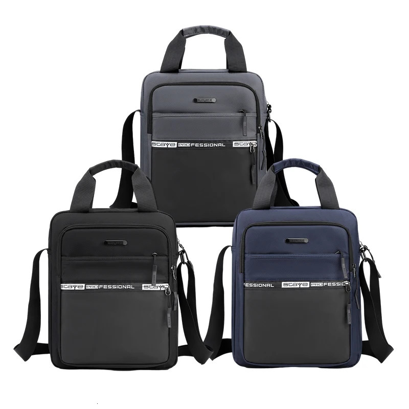 Mens handbag nylon mens cross shoulder messenger bag casual business multifunctional 250326