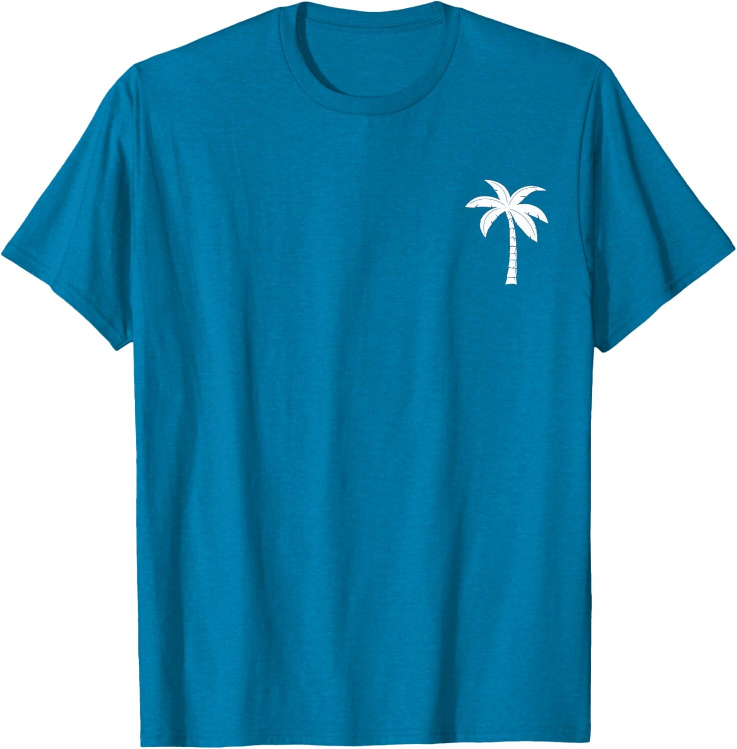T shirt for Mens Cool Summer Vacation Men Women Beach Palm Tree Graphic Tee Casual Tops Clothes Short sleeve cool simple simple