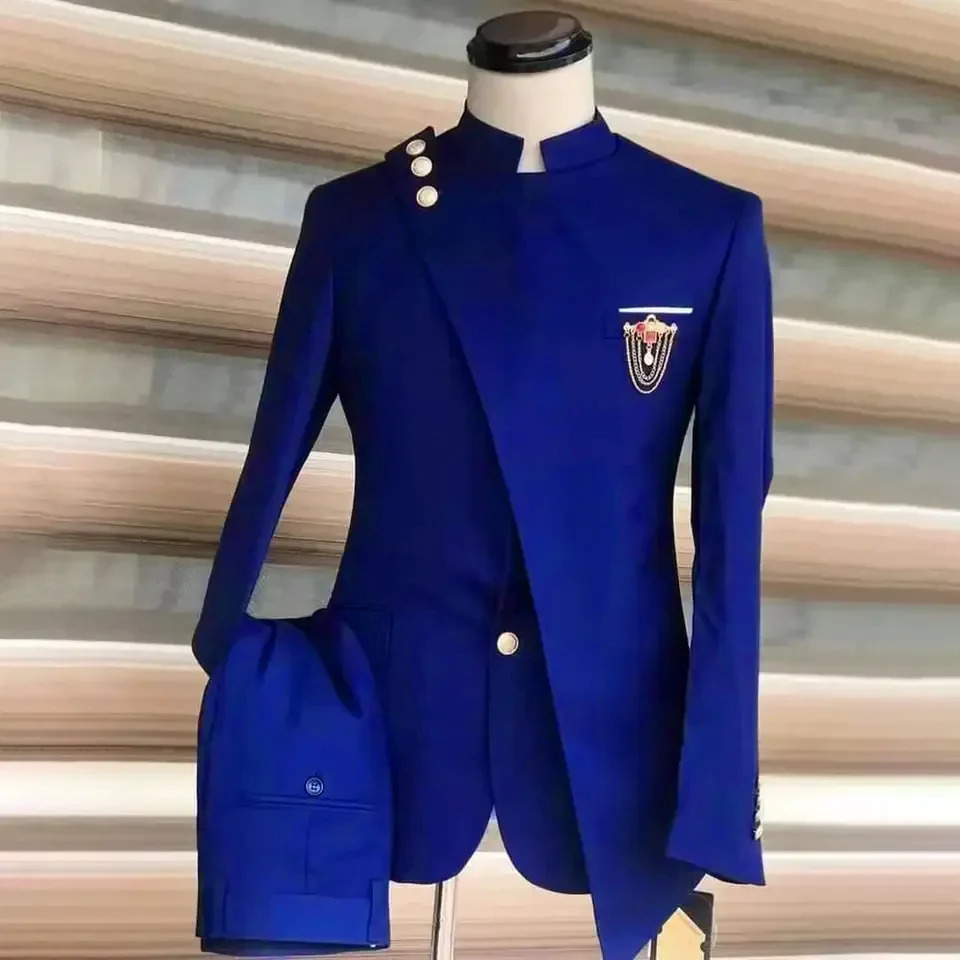 Mens Party Dress Bridal Room Evening Performance Set JacketPants Customized Clothing 250326