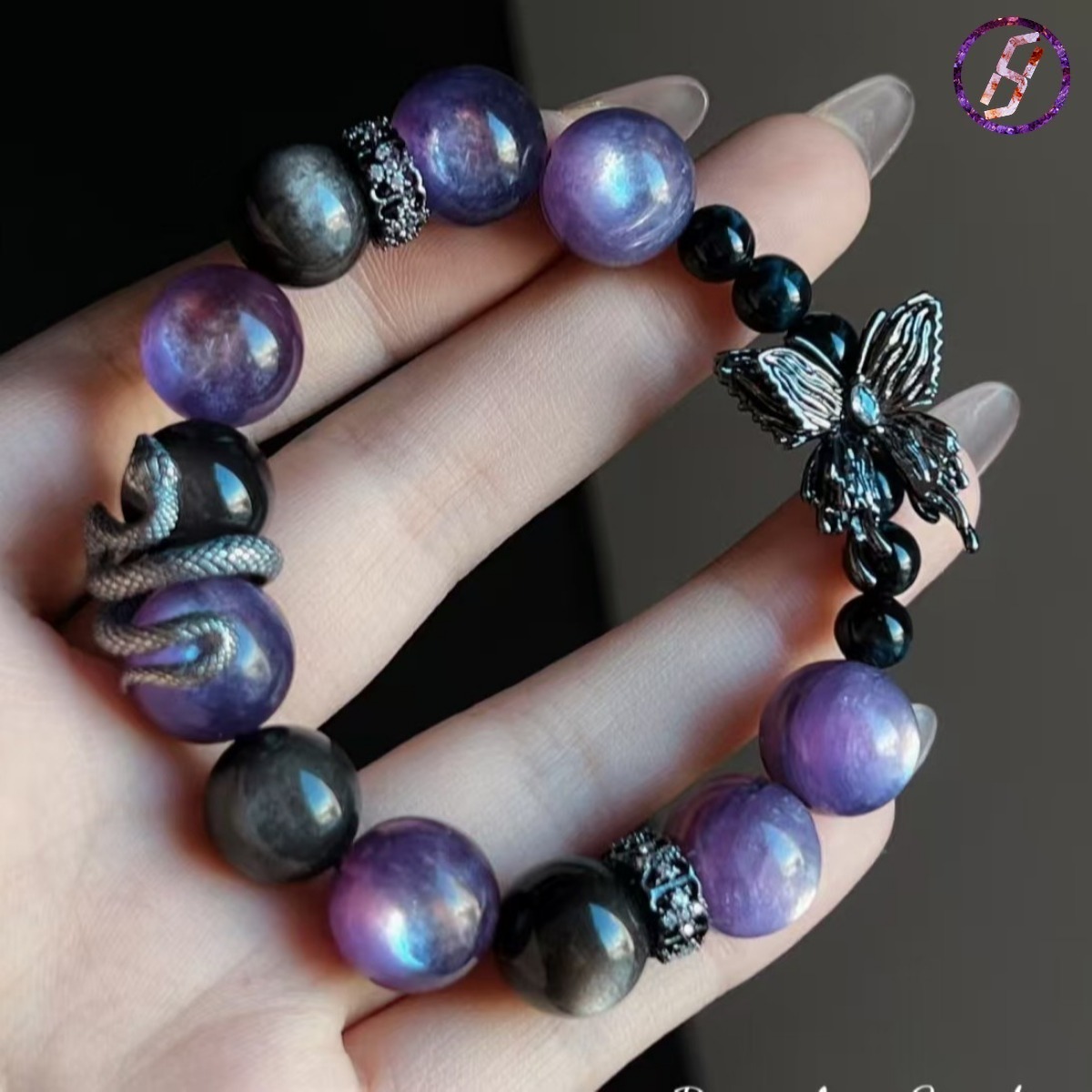 Pure Natural Energy Crystal Amethyst Rose Quartz Azeztulite Y2K Popular Designer Bracelets Designer Jewelry Women's Jewelry Karmic Imprinting Gem