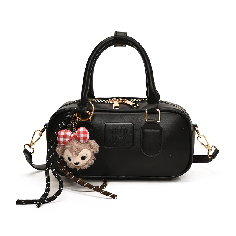 Free shipping Designer Bag new retro bowg women fashion texture hand small square solid color crossbody bag 2025s