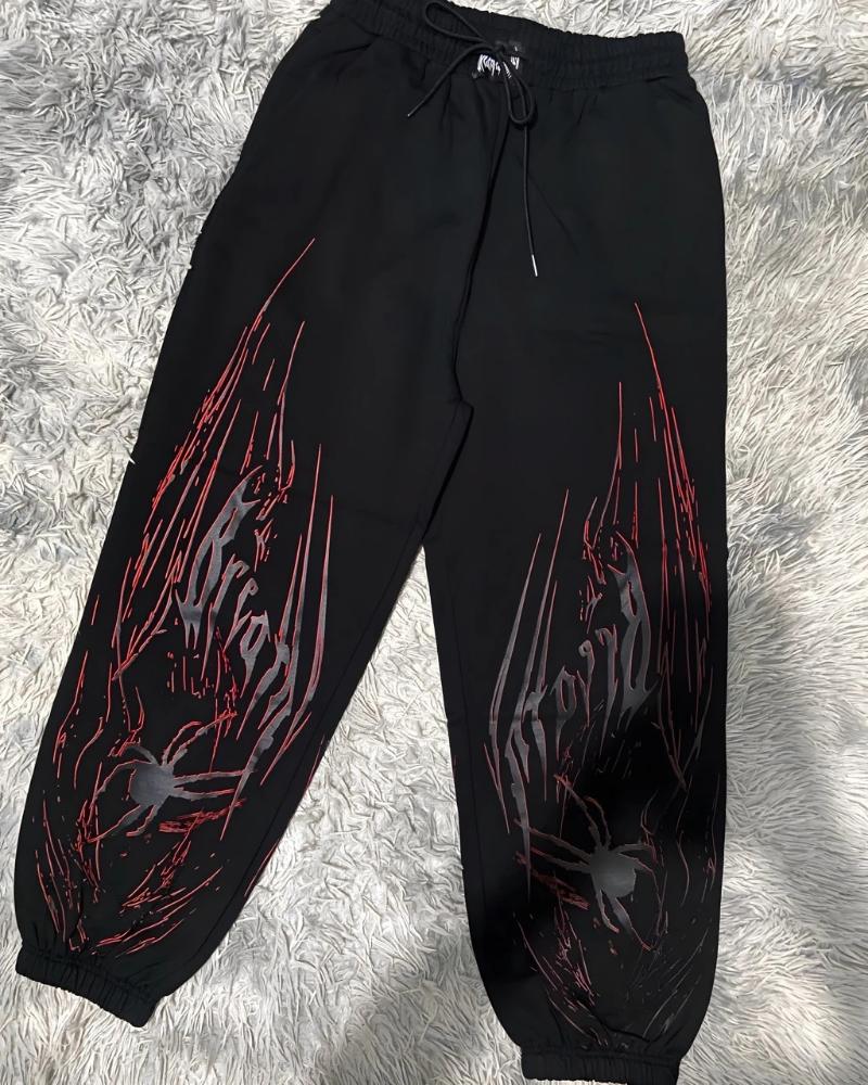 Men's Pants Breathedivinity Sweatpants Joggers 2026 Autumn Winter American Fashion With For Men Women Oversized Hip-hop Men's Pants