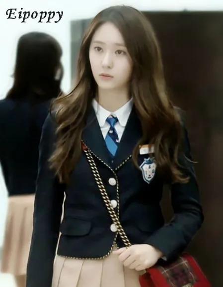 School Uniform College Style High Students Spring and Autumn Graduate Pos Business Attitude Male Female 250326