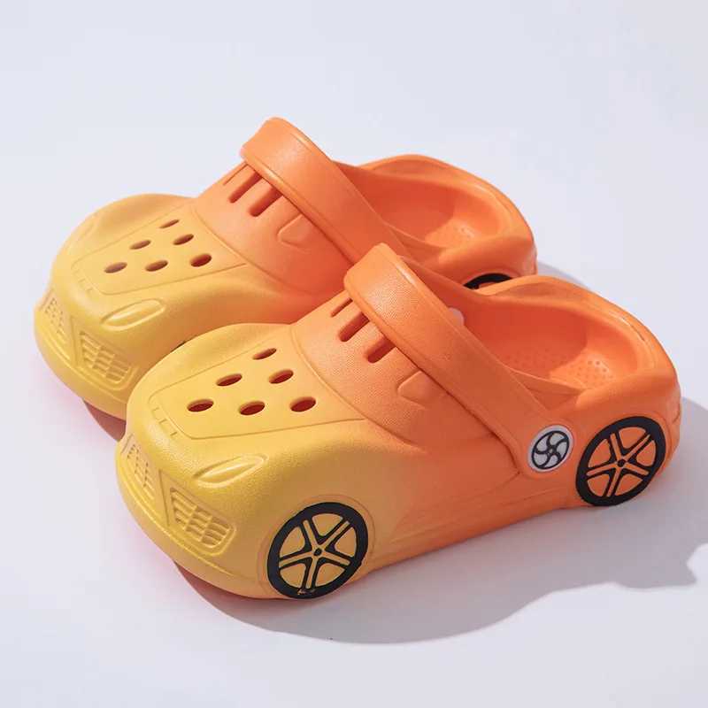 Slipper Childrens cave shoes car sliders summer boys and girls garden shoes cool sliders EVA lightweight S25326