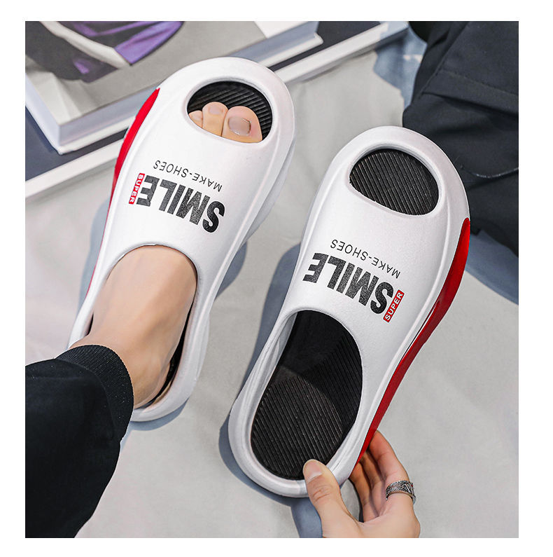 Free Shipping EVA Slippers Cloud Thick-soled Designer Sandals Summer Fashion Soft Bottom Beach Men Slippers Women's Sandals 36-45