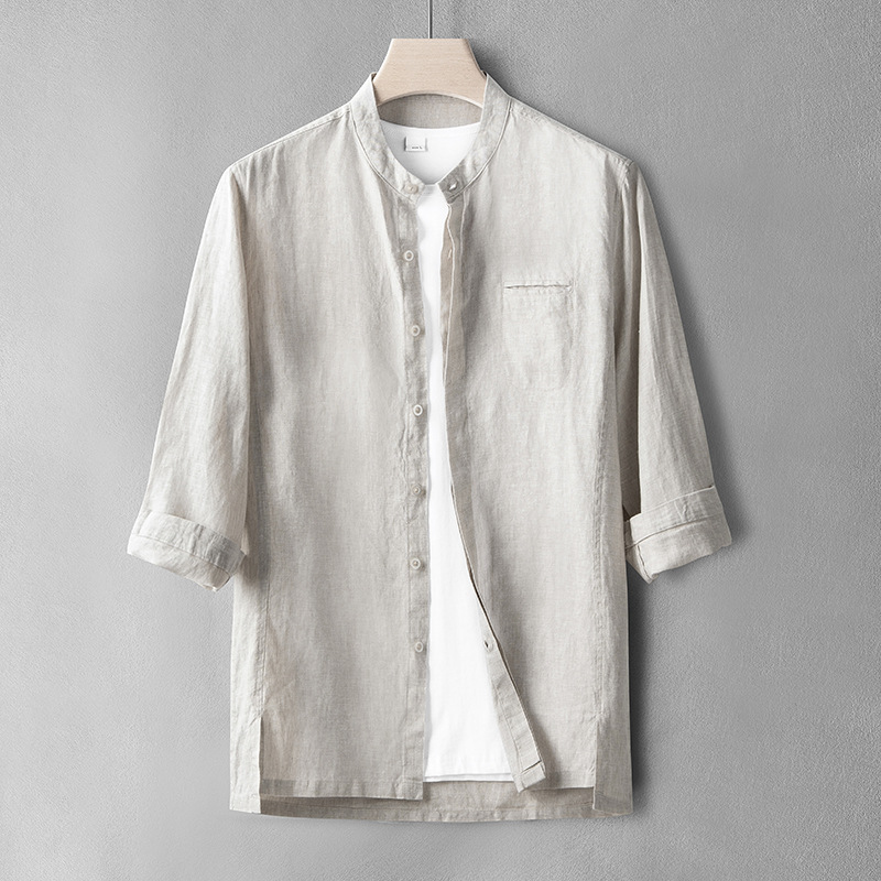 k1032 Autumn Single-Breasted Casual Suit Jacket for Middle-Aged Men