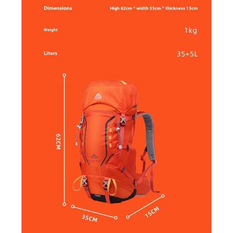 35+5L Climbing Hiking Sport Mountain Backpacks Tourist Rucksack Molle Trekking Backpack Tactical Bag Men Women