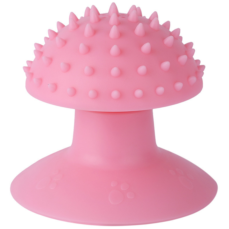 Pet cat suction cup hair scrubber, massager, cat scratching, scratching, and scratching tool, cat comb, suction cup massage brush