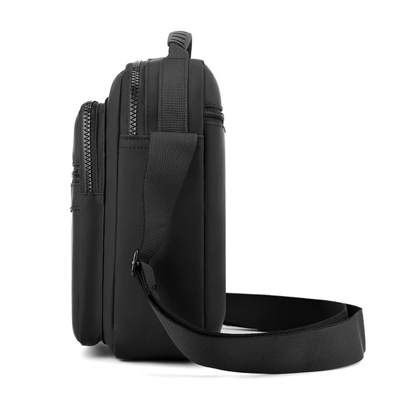 Messenger Sling Bag Mens Casual Oxford Small Zipper Cross Body Simple Mini Ten Font Phone Side Shoulder 250326