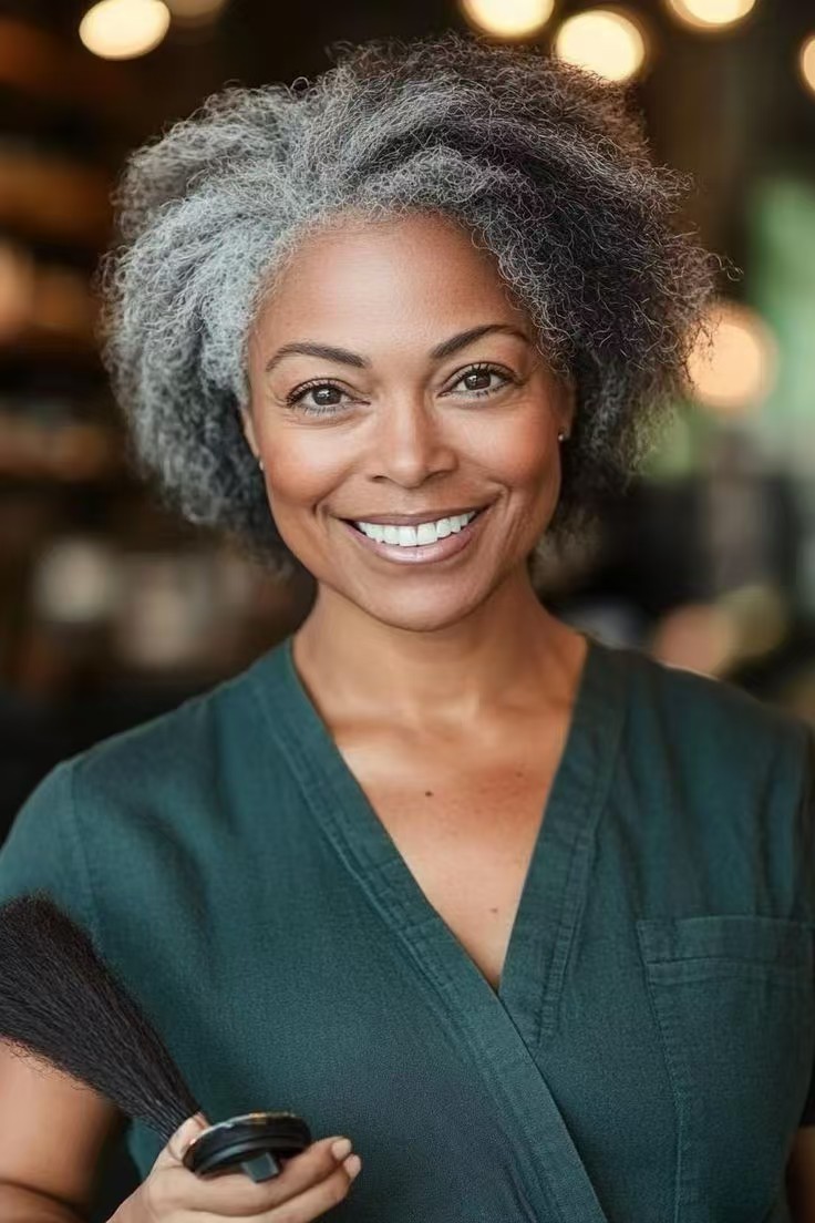 Premium Salt pepper small curly wig short grey bob human hair wigs gray None lace front blonde grey wigs for black women soft natural gray highlights