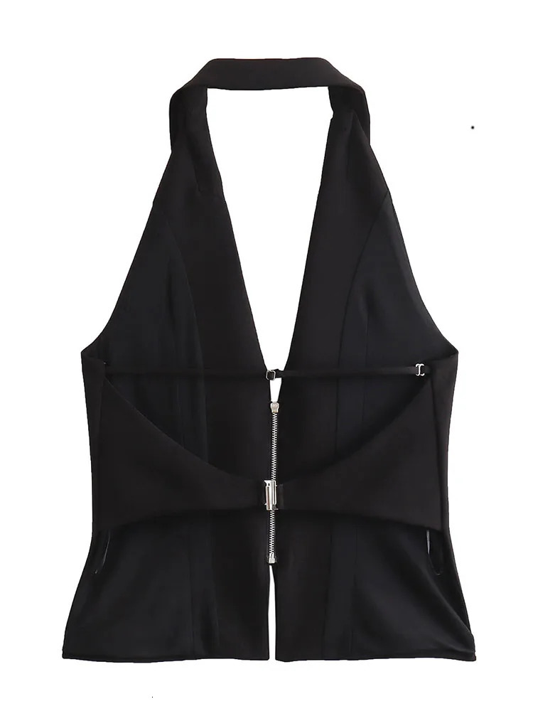 Womens Sexy Strapless Corset Top with Side Zipper Ultra Thin Camis Solid Unique 250326