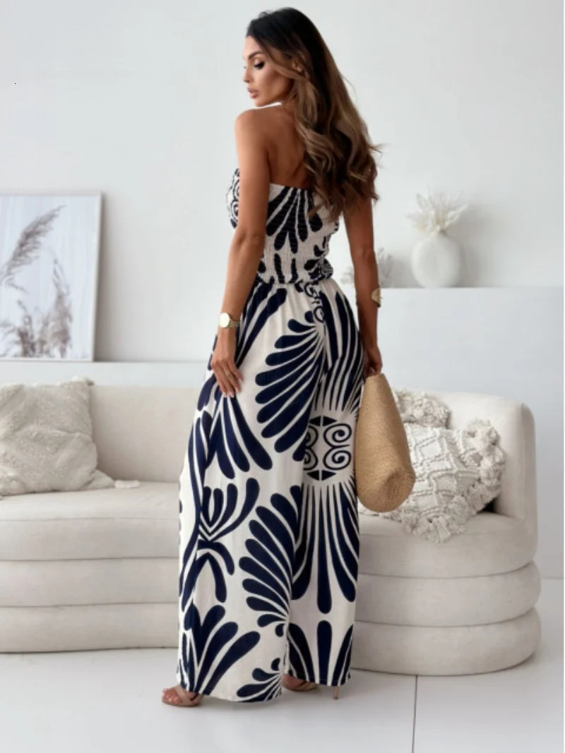 Womens casual shirt dress Vneck irregular print stitch Midi summer fashion elegant beach vacation womens clothing 250326