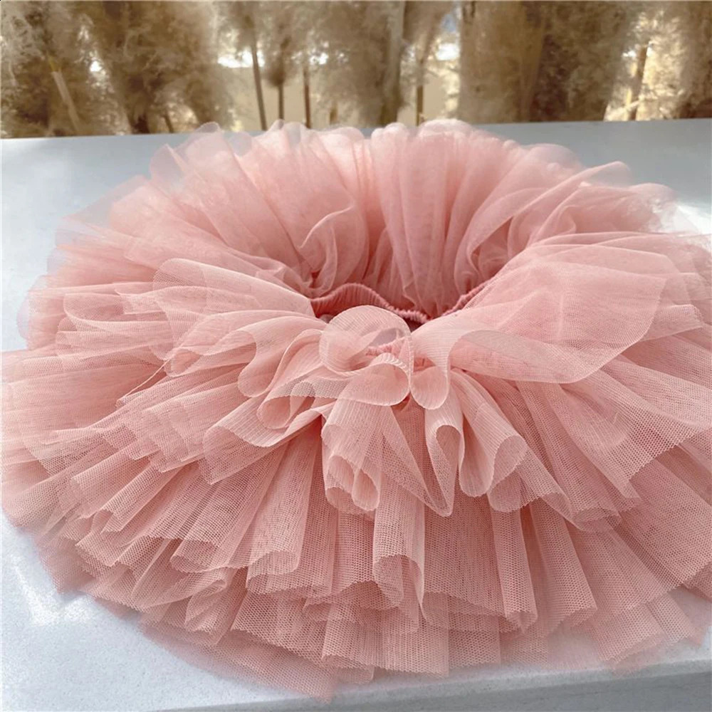 Little Skirts Black Fluffy Toddler Chiffon Princess Ball Dress Pettiskart Ballet Childrens PartyBirthday Skiing 17T 250312
