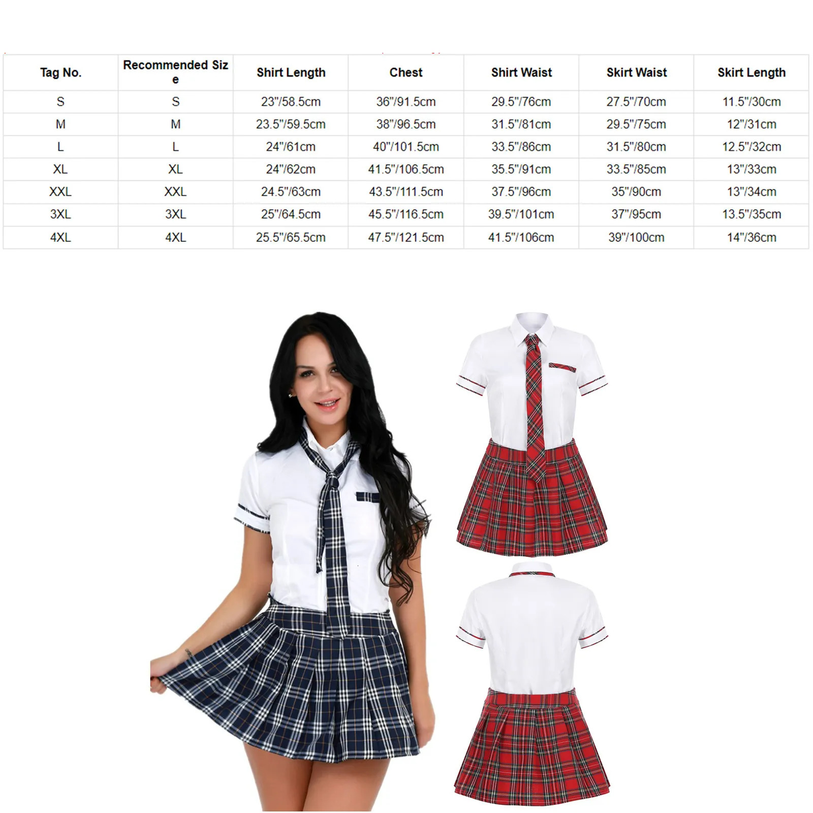 TiaoBug Japanese school girl uniform set white short sleeved Tshirt top pleated skill roleplaying Korean student costume 250326