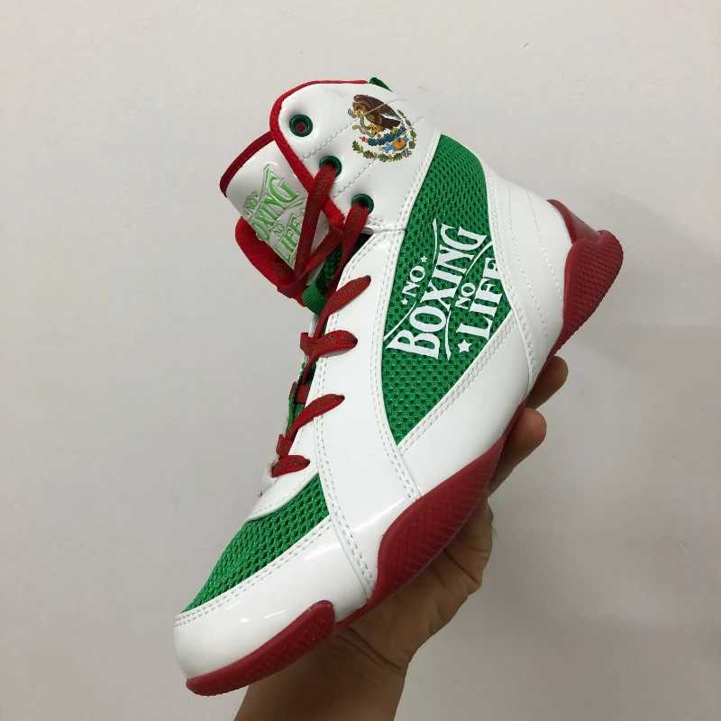 New Arrival Boxing shoes mens top wrESTling shoes mens designer gym training shoes unisex wearable combat boots for boys Z250327