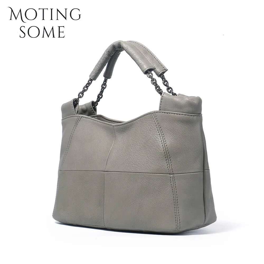 Motingsome Fashionable Women Shoulder Cow Leather Saddle Bags Mini Tote Cute Messenger Lady Daily Purses 2024 New