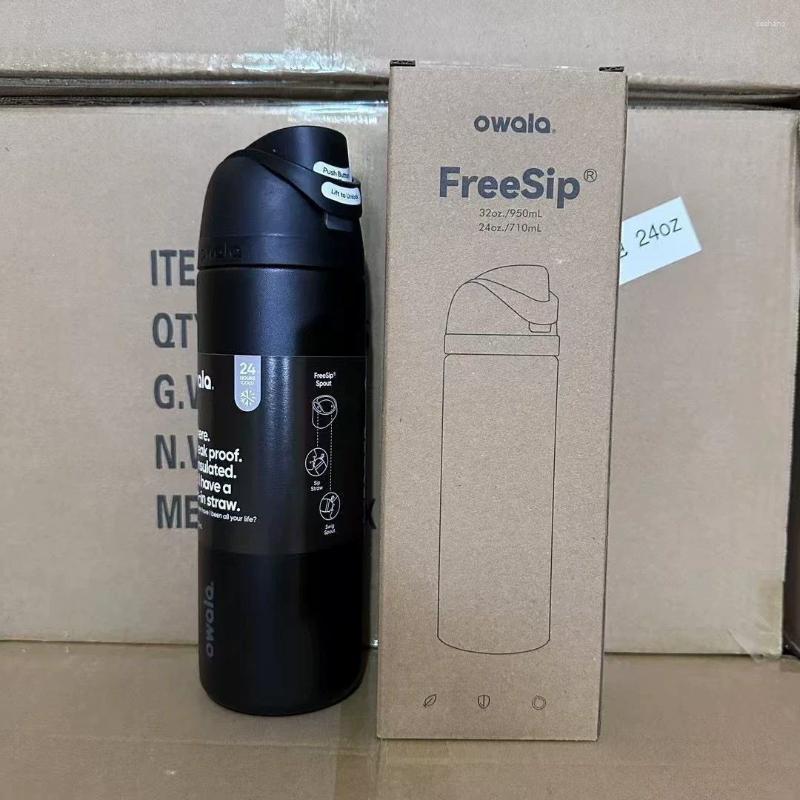 Water Bottles Insulated Stainless Steel Bottle With Straw BPA-Free Sports Thermoses Drinkware Thermo CUP