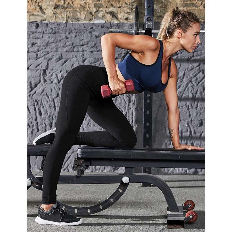 Women Yoga Pants Fashionable Women S High Waisted Yoga Pants With Pockets Dance Training Fitness Leggings Elastic Pants XY