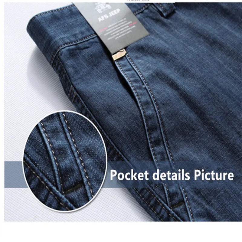 Cargo Jeans Men Big Size 29-40 42 44 Casual Multi-pocket Jeans Male Clothes Denim Jean Pants for Male trousers 250317