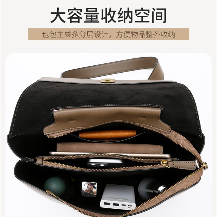 Handbag High-End Fashion Commuting Women's Versatile Hand-Held Tote New Large Capacity Bag For Women