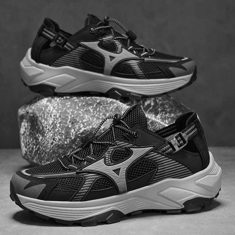 Spring and summer fashion new men's large size 46 casual shoes outdoor mountain wear breathable mountaineering shoes all comfortable sports shoes