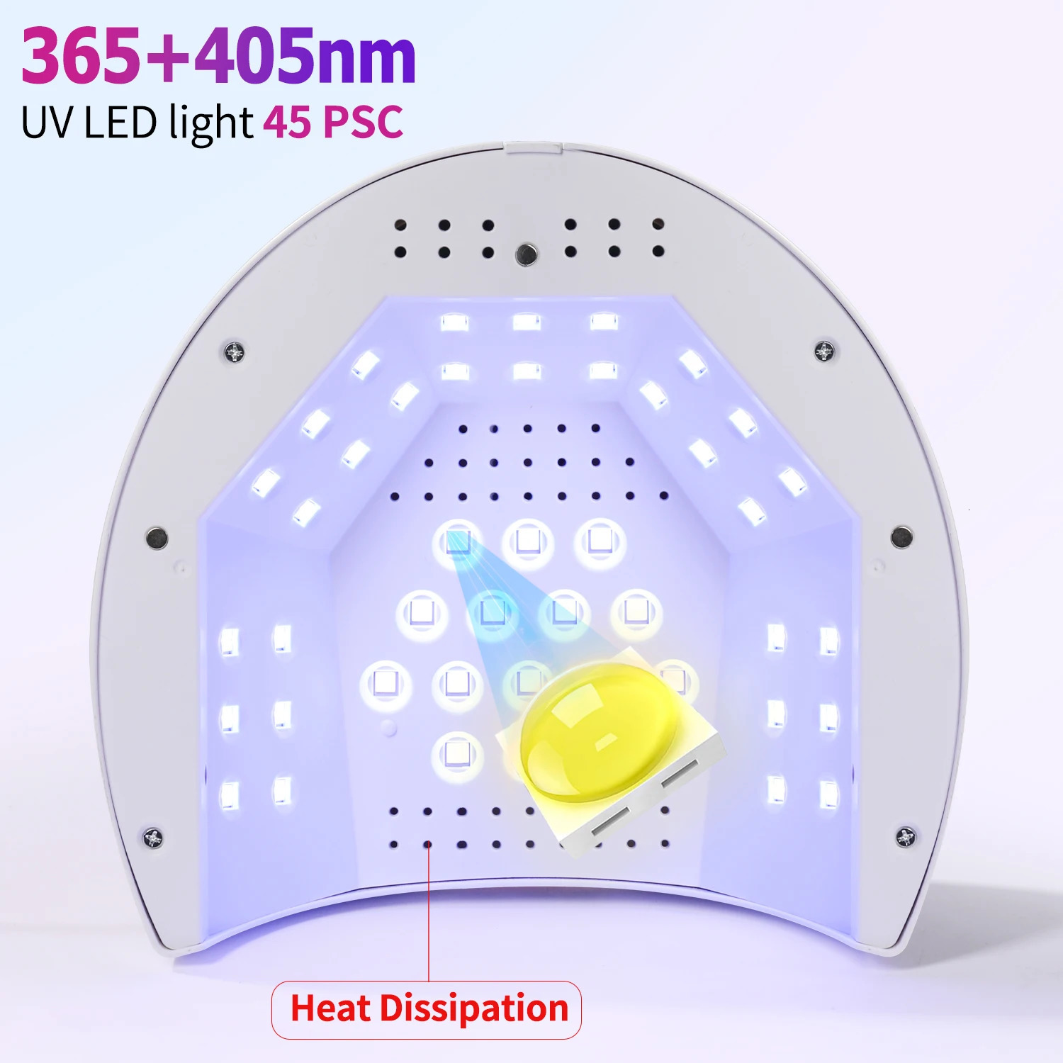 Sun2C nail light 48W gel polishing manipulation art dryer LED UV no black hands 250325