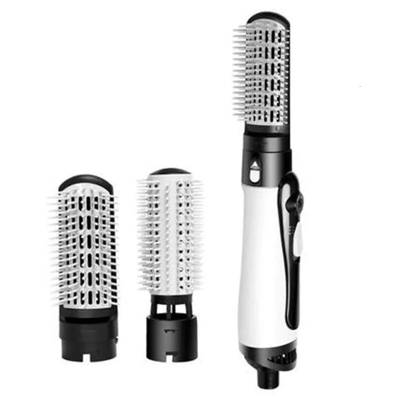 Air Brush One Step Hair Dryer Brush Volumizer Dry Straighten Curl Comb Negative Ionic Hair Styler 250324