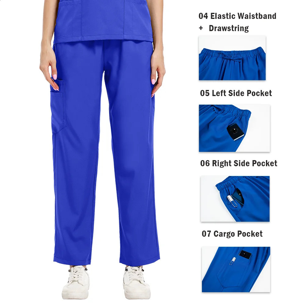 Wholesale Operating Room Uniform Set Scrubs Hospital Work Supply Nurses Dental Womens Dress 250326