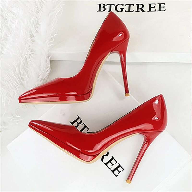 BIGTREE Spring Pointed Toe Platform Pumps Woman Fashion Thin Heels Elegant Banquet Ladies Shoes atillas De Mujer