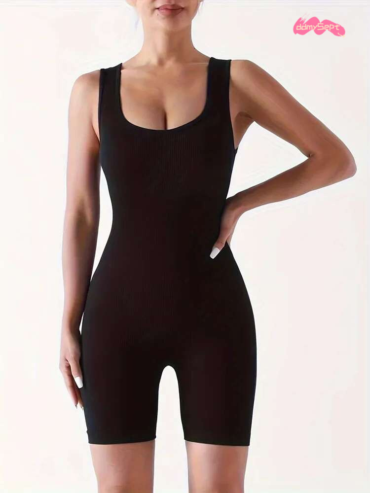 2024 Sexy Women Jumpsuits Shorts Female Sleeveless Sport Romper Bodysuits Summer Yoga Playsuits Skinny Gym Fiess Outfits ddmySept ddmySept