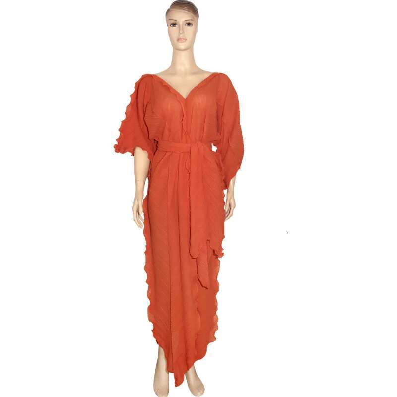 Dongdumaoyi Plus Size Plooirok Met Geperste Ruches En Pareldetails Damesmodejurk