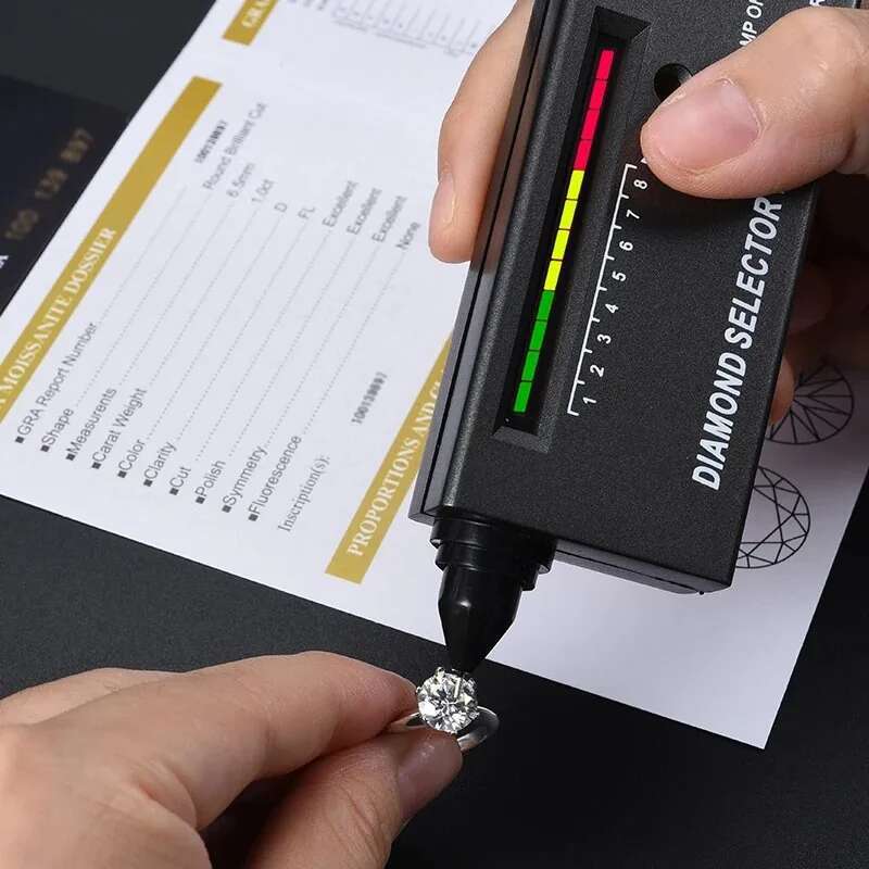 KNB 0.5-2ct Real Moissanite Ring Engagement Wedding Diamond Rings for Women 925 Sterling Silver High Quality Luxury Jewelry