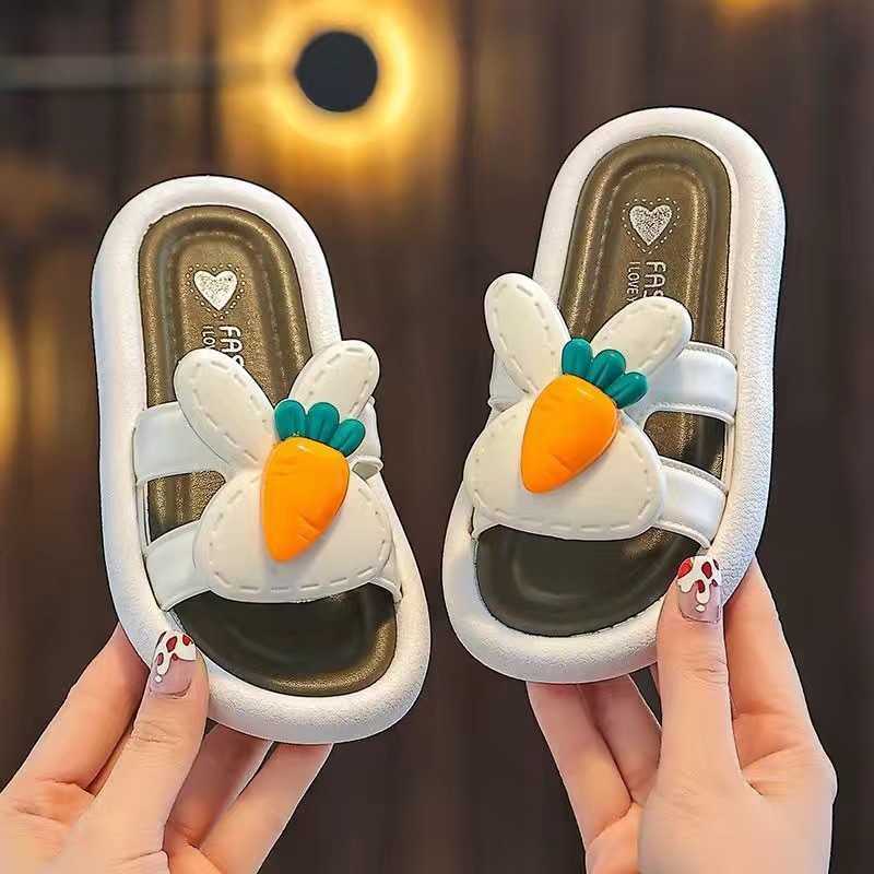 Slipper Summer flat bow slippers for parent-child wear non slip slippers beach shoes S25326