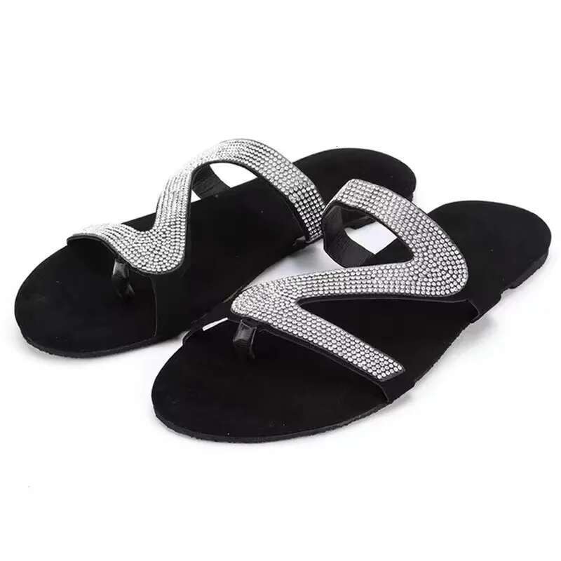 2025 Summer New Women's Sandals Summer Beach Shallow Mouth Women's Fashion Show Comfortable Designer Fashion Lightweight Shoes Sandals Women