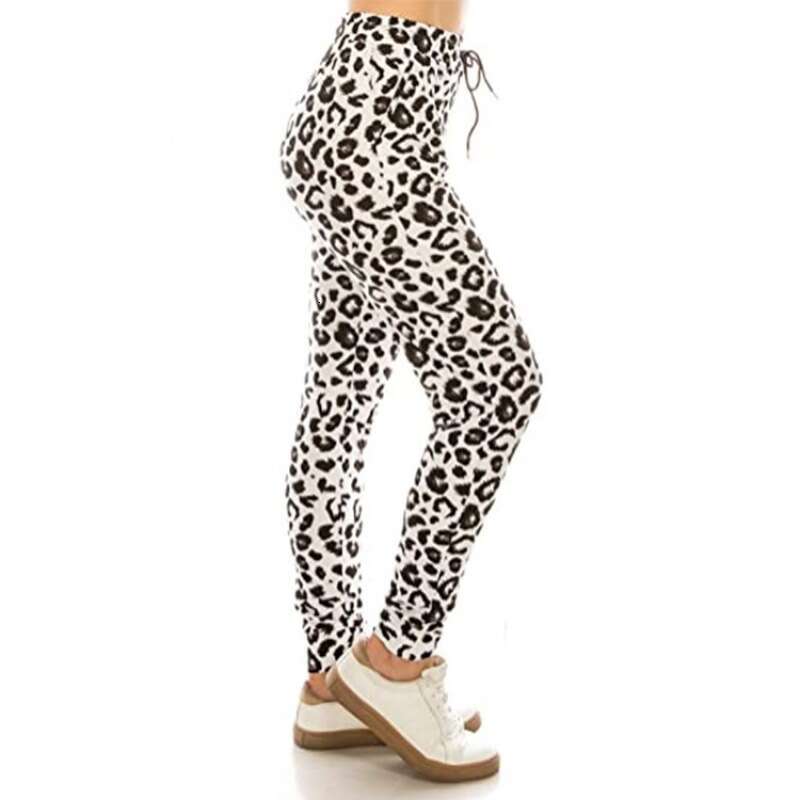 Women Yoga Pants Hip Lifting Male And Female Leopard Print Wild Fitness Outerwear Leggings Yoga Pants