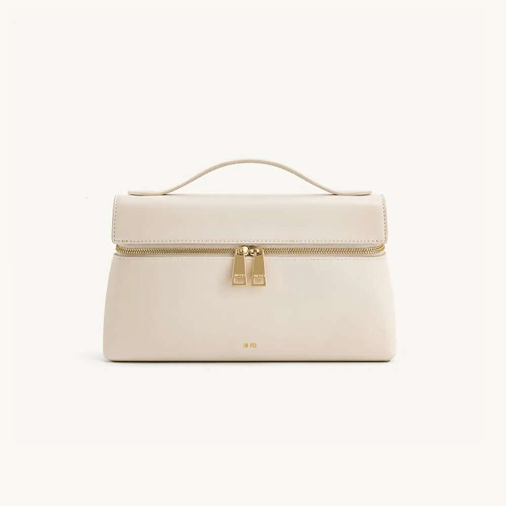 Jw Pei Lunch Box Shoulder Crossbody Women's Handbag Commuting Fashion Genuine Leather Bag Female 2025 New Spring Top-Handles