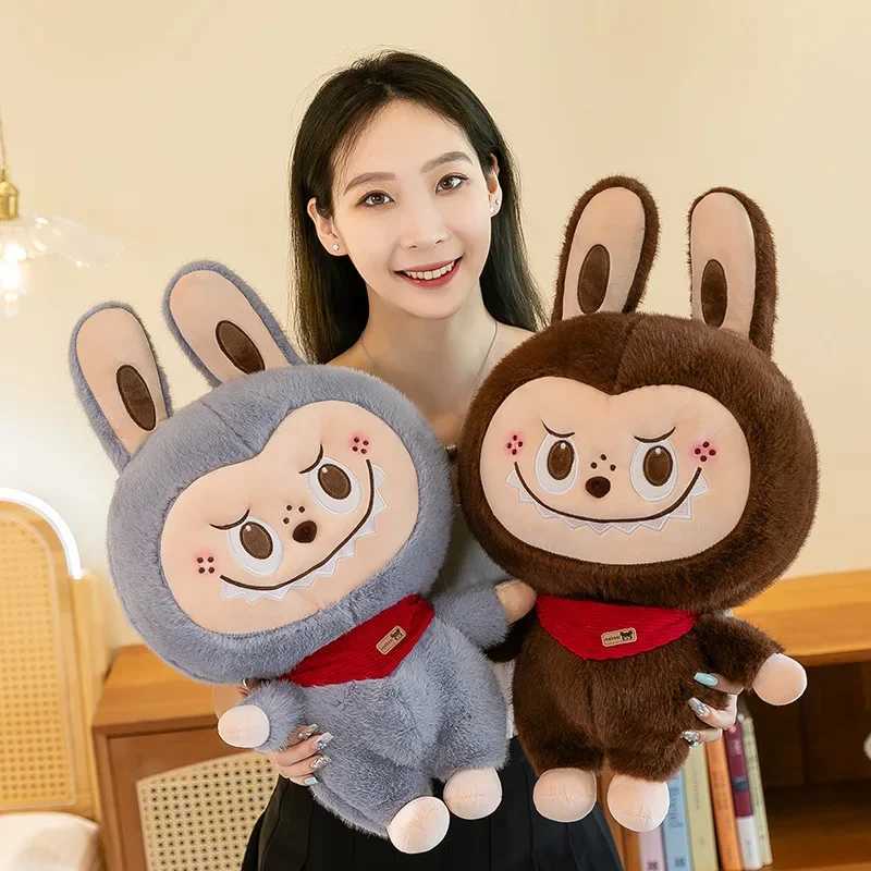 30cm Kawaii Labubu Stuffed Plush Toy Cartoon Cute Labubu Plush Doll for Girlfriends Birthday GiftT250326