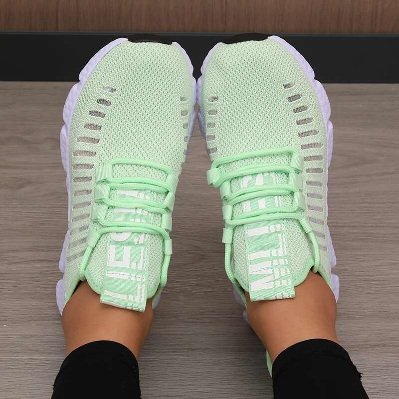 Women's Platform Sports with Fashionable Trendy Design Breathable Comfortable Outdoor Hiking Walking Casual Shoes