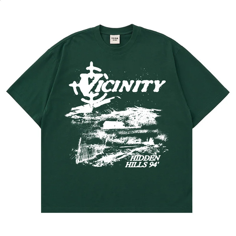 Mens T-Shirts Oversized Cotton Korean Fashion Vintage Graphic Y2k Tops Streetwear Short Sleeve Tees Harajuku Aesthetic Clothing 250327