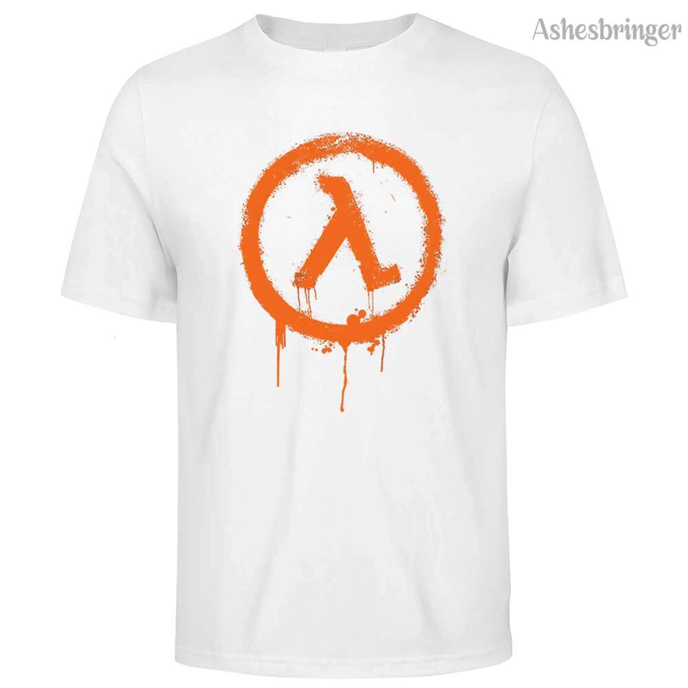 Men s Cotton Round Neck Half Life Printed Pattern T shirt Street Casual Style and Women Top