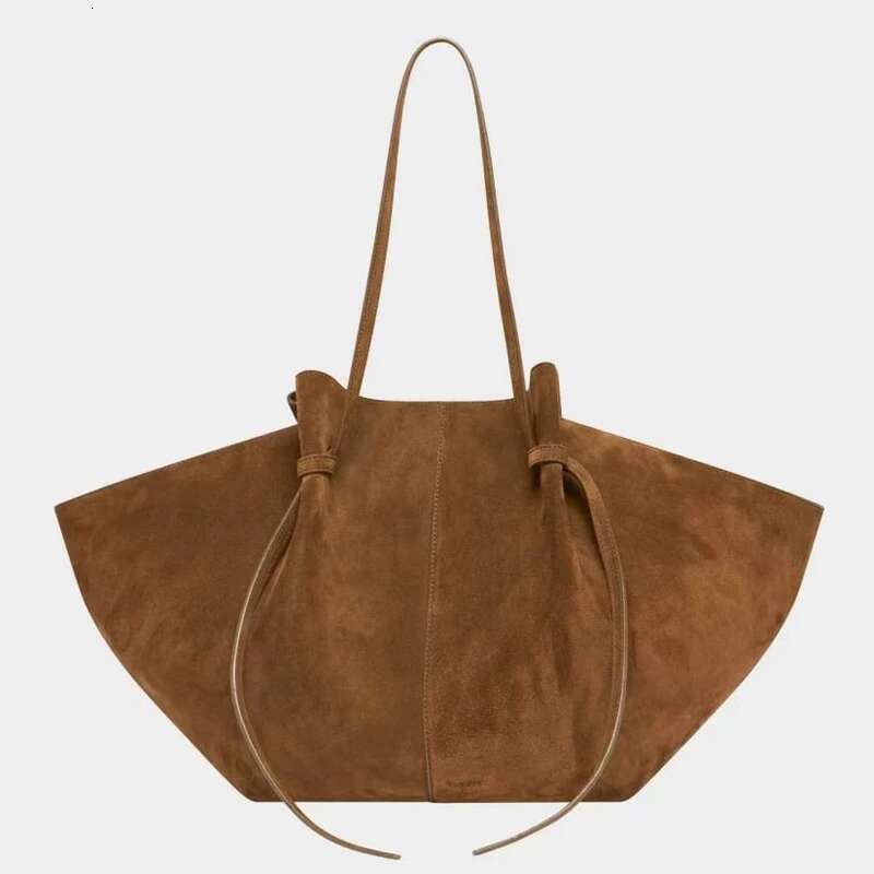 Faux Suede Sector Tote Bags For Women Designer Handbags And Purses 2024 New In Vintage Large Capacity Underarm Shoulder