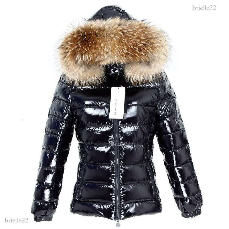 Winter Jacket Women's Fur Coat Genuine 90 Standard White Duck Down Coat Lined Real Fur Natural Raccoon Collar Street Costume