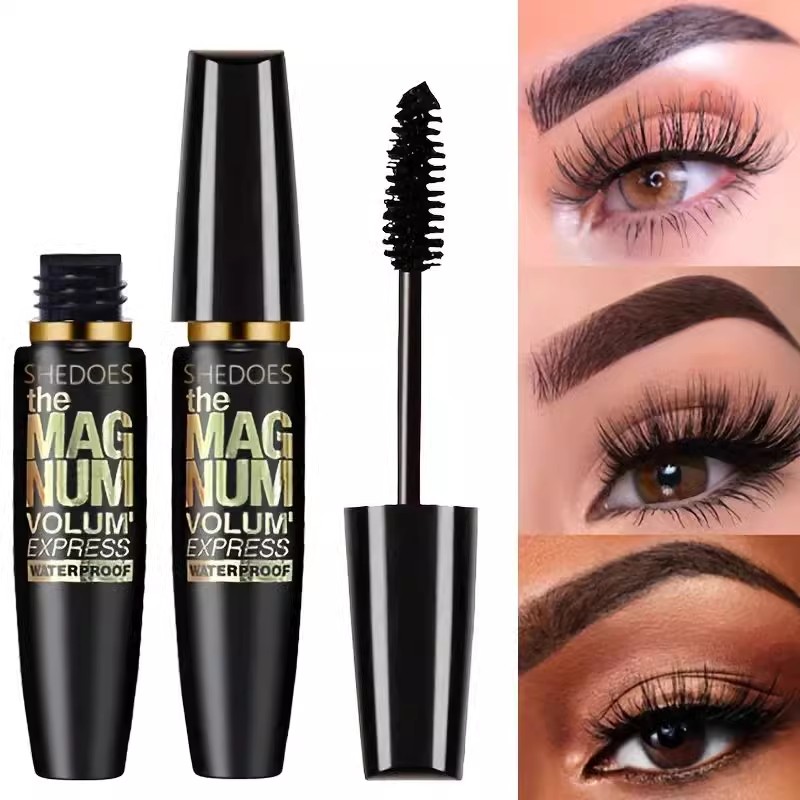 4D Extreme Volume Lash Mascara Lengthen Eyelashes Mascara Long Lasting Waterproof Makeup Silky Lash Eye Black Extension Cosmetic