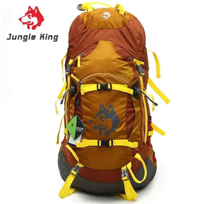Jungle King Outdoor Camping Both Men And Women 55 L Large Capacity Hiking Waterproof Sports Backpack