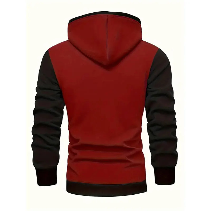 SpringSummer Mens Sportswear Wool Lined Hooded SweatshirtSweatpants 2 sets Leather Label ed Wear 250327