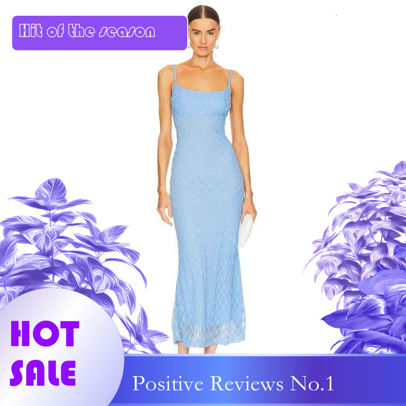 Dongdumaoyi Zomer High End Elegante Pure Wens Stijl Avondjurk Slim Fit Hemdje Damesmode Jurk C