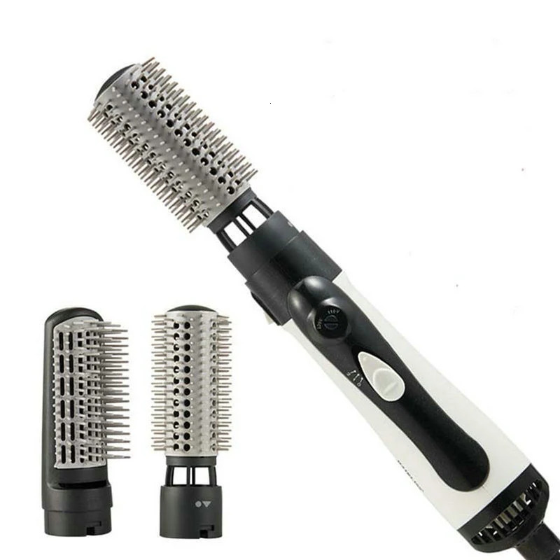 Air Brush One Step Hair Dryer Brush Volumizer Dry Straighten Curl Comb Negative Ionic Hair Styler 250324
