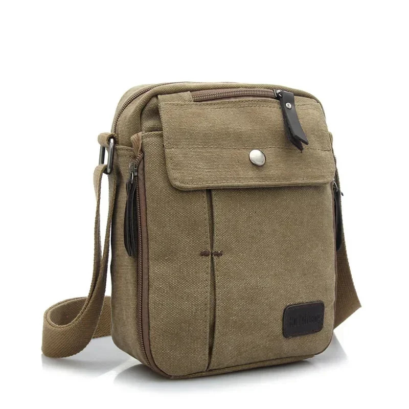 mens bag canvas fashionable messenger highquality bolsa feminina shoulder strap handbag 250326