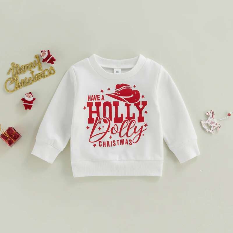 Ddmyshoesvip Cute Infant Girl Winter Holiday Sweater Cozy Knit Pullover With Festive Santa Hat Design And Warm Long Sleeves