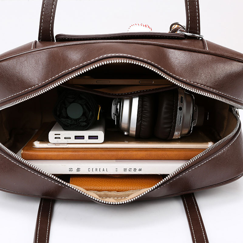 Shoulder Autumn Winter Fashion, Large Capacity Tote Bag, Simple And High-End Feeling, Bowling Bag For Women